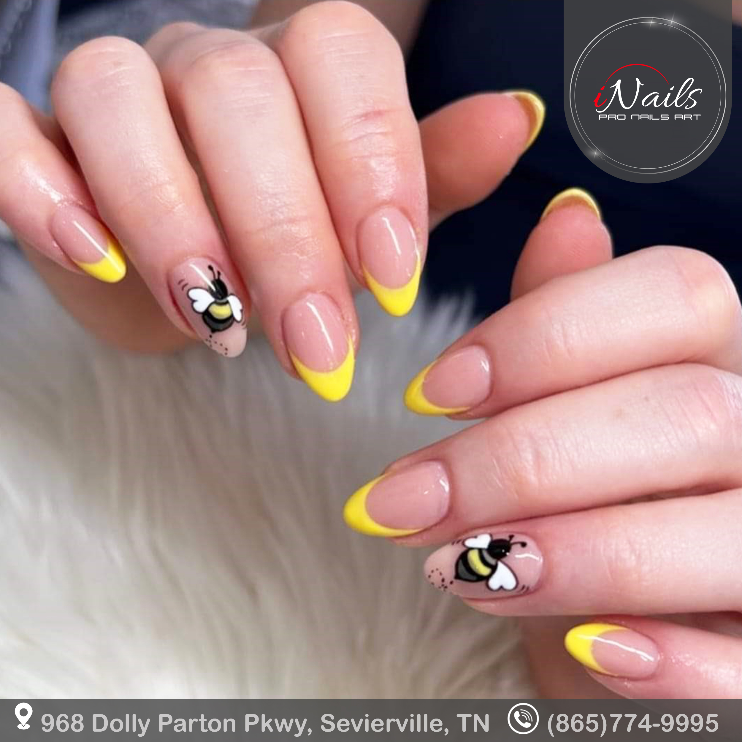 Spring nails inails Sevierville jhlfs