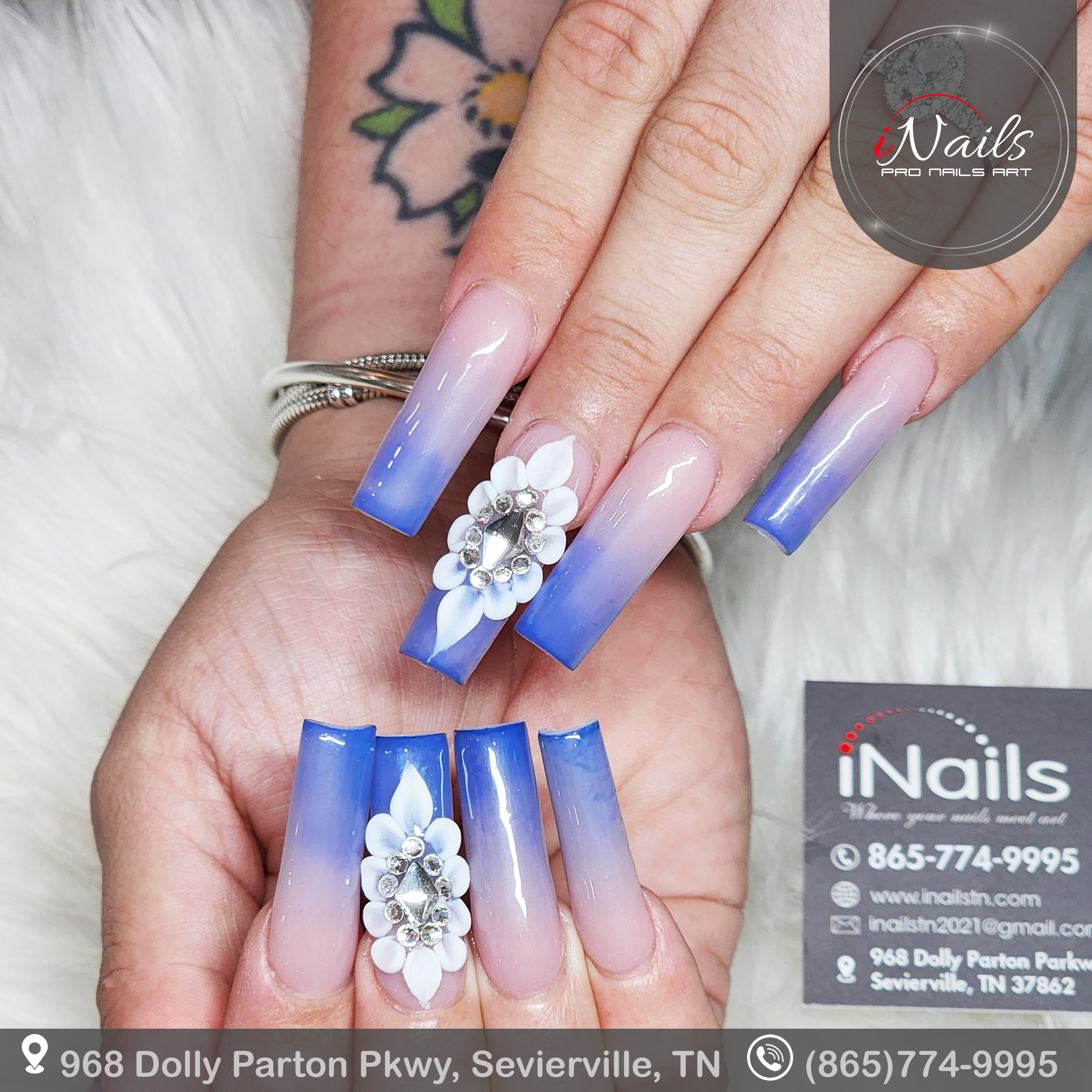 Spring nails inails Sevierville jhsdlfs